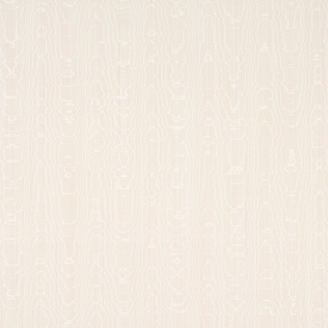 Beau Cotton Linen Moiré Oyster 83250 by Schumacher Designer Fabric