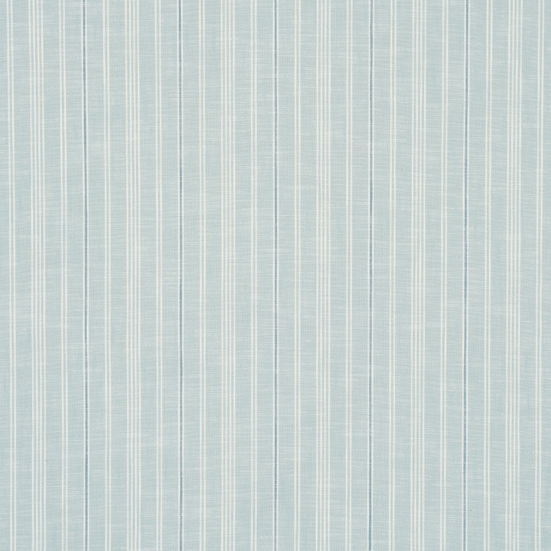 Lucy Stripe China Blue 83712 by Schumacher Designer Fabric