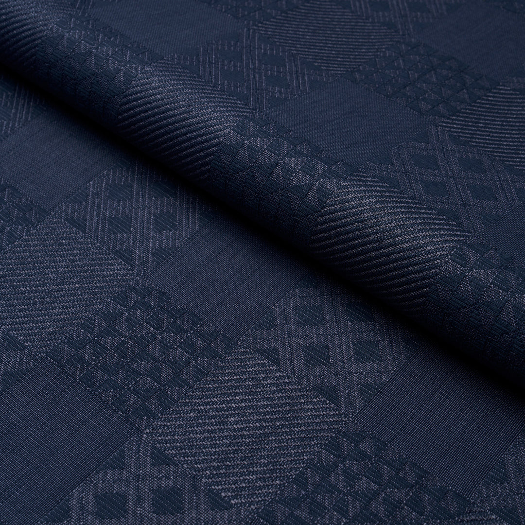 Malia Indigo 84052 by Schumacher Designer Fabric