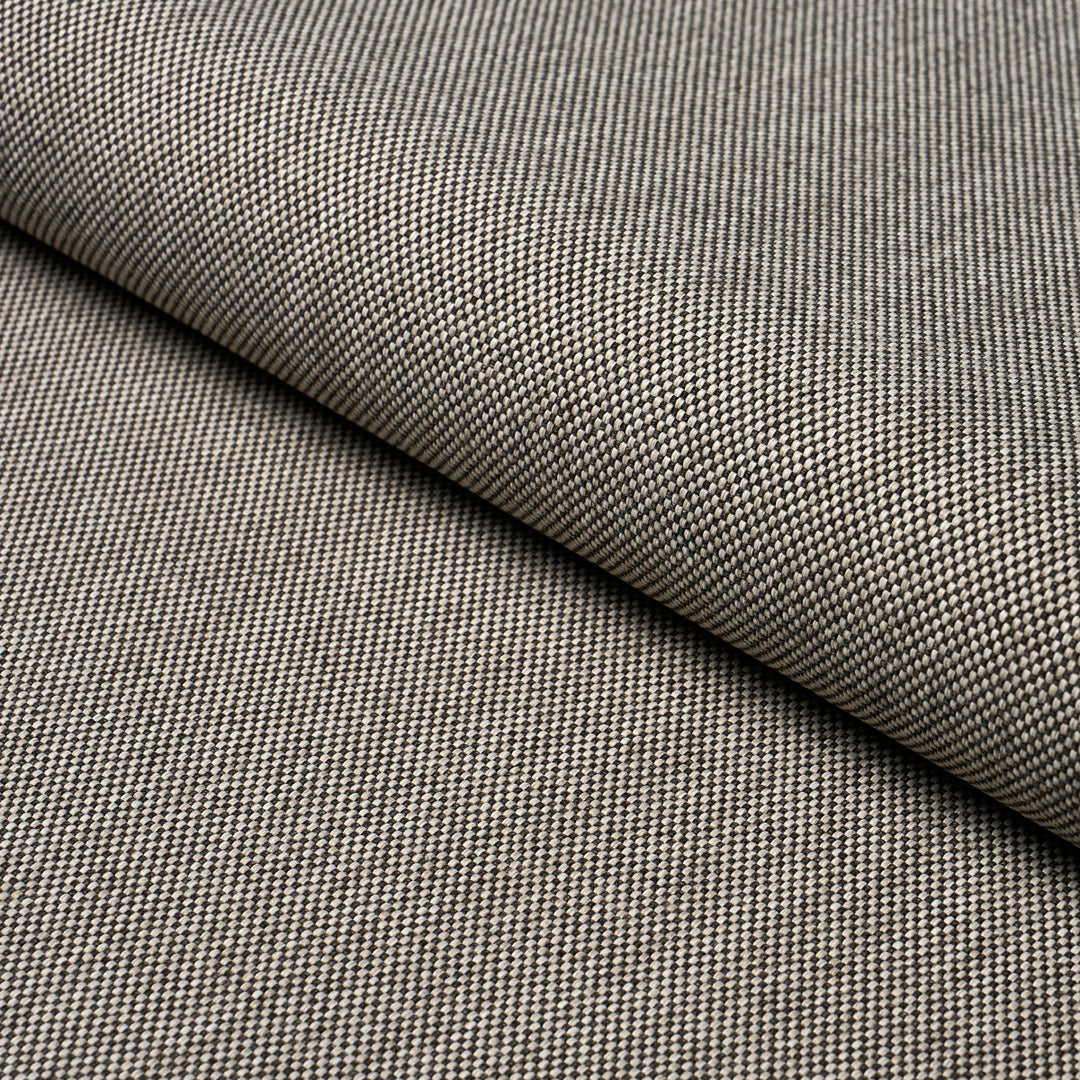Brock Indoor/Outdoor Black 84160 by Schumacher Designer Fabric