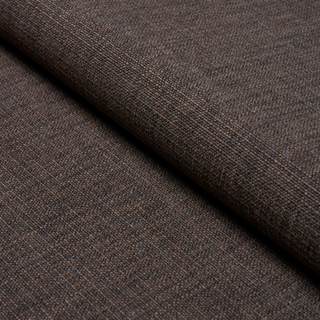 Archie Indoor/Outdoor Brown 84193 by Schumacher Designer Fabric
