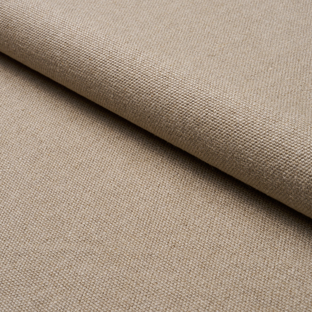 Franc Linen Natural 84942 by Schumacher Designer Fabric