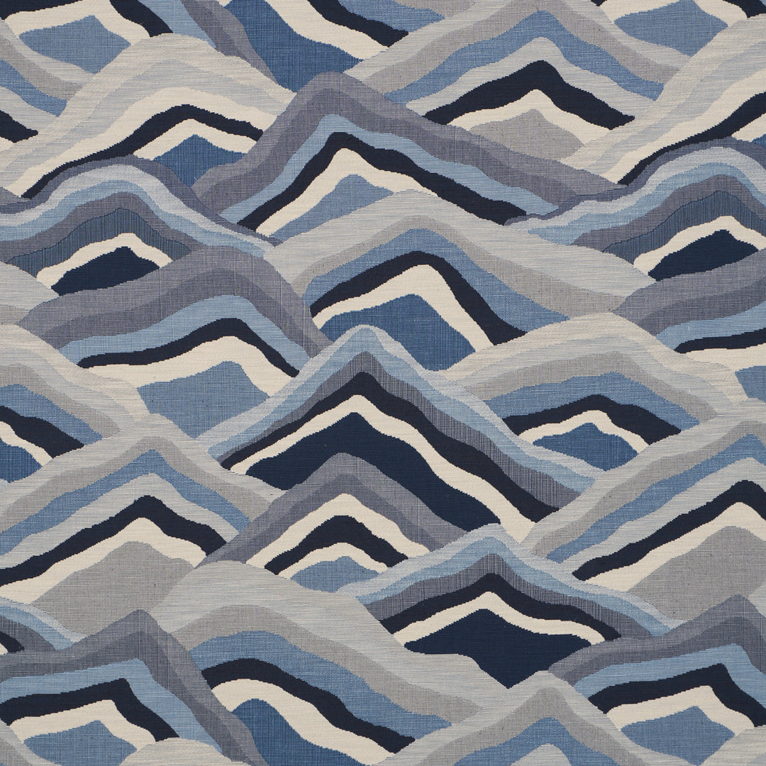 Avala Hills Ocean 85062 by Schumacher Designer Fabric