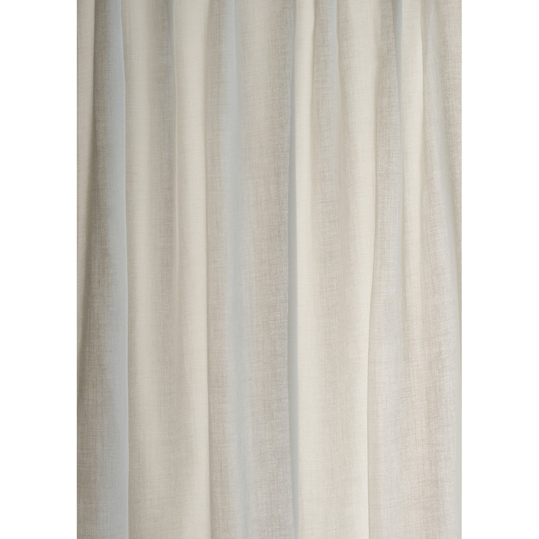 Summit Sda Sheer Ivory 85071 by Schumacher Designer Fabric