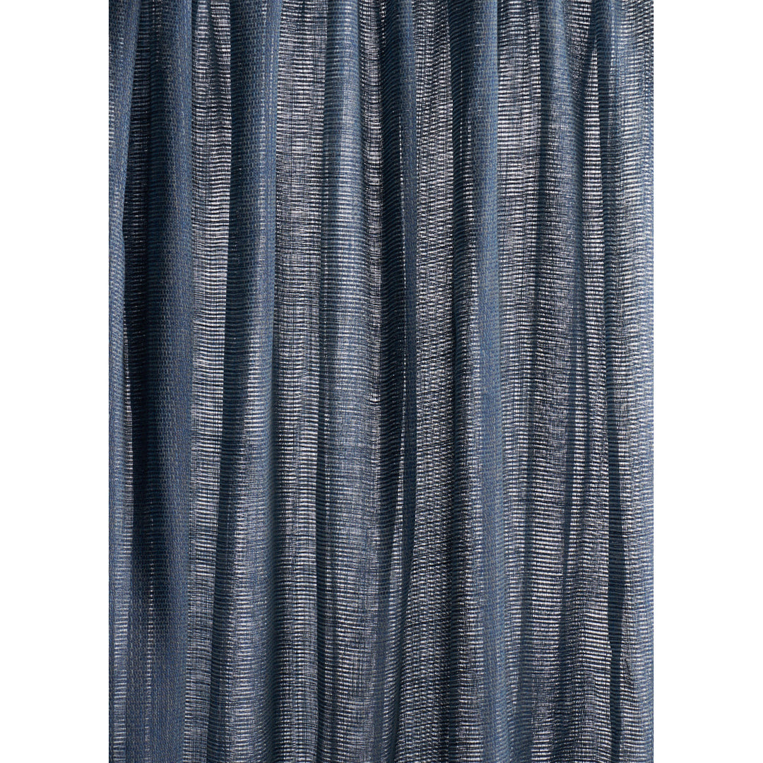 Great Basin Sda Sheer Indigo 85085 by Schumacher Designer Fabric