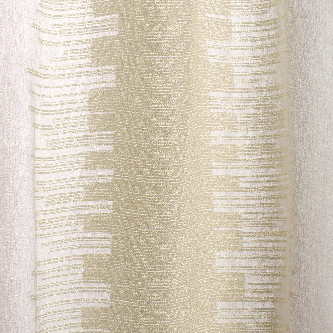 Bonneville Sheer Ivory 85130 by Schumacher Designer Fabric