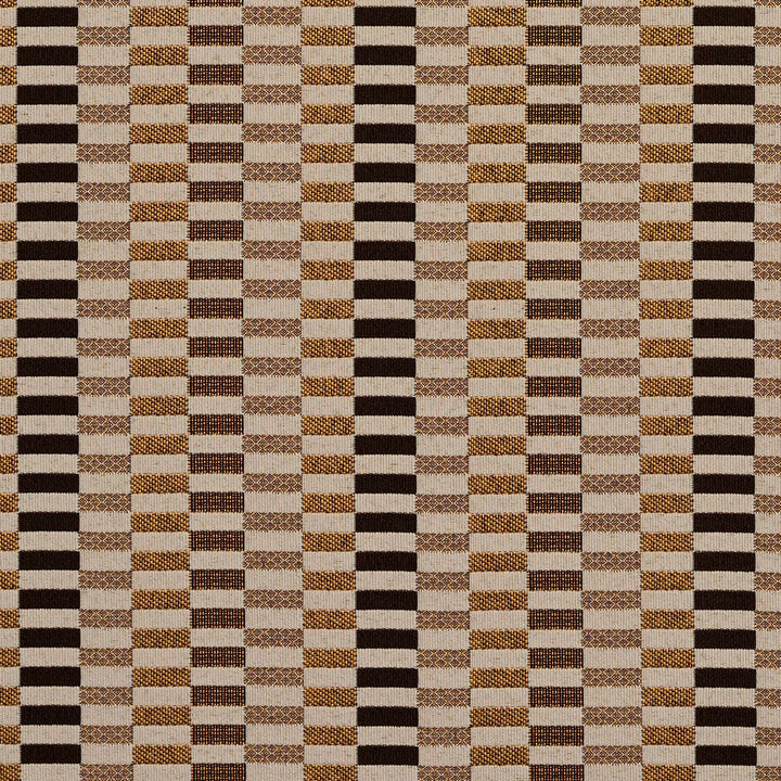 8526 Gold/Shift by Charlotte Designer Fabric Contemporary Wovens 100% Woven Polyester Asia Exceeds 100,000 Wyzenbeek Rubs (Heavy Duty) Horizontal: 4.5" 54 Inches - Swanky Fabrics -
