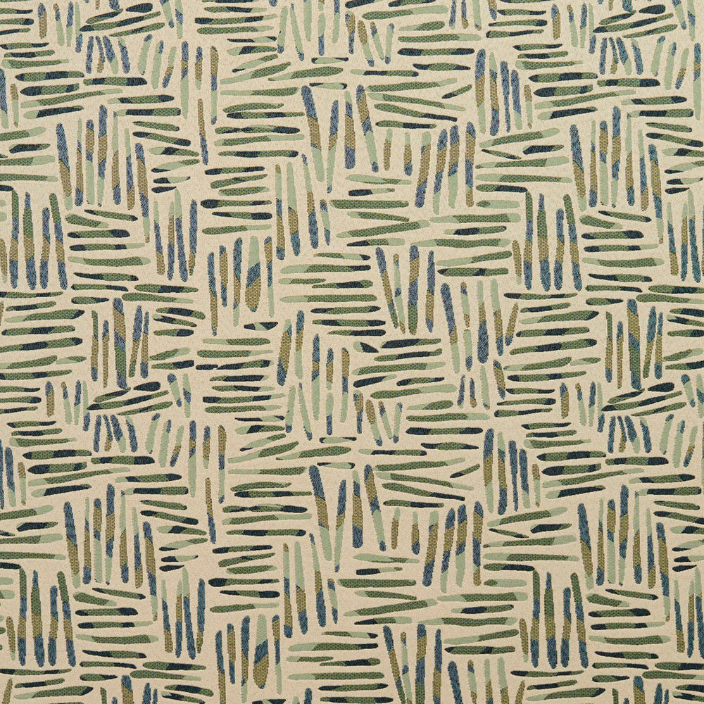 8532 Meadow/Tally by Charlotte Designer Fabric Contemporary Wovens 100% Woven Polyester Asia Exceeds 100,000 Wyzenbeek Rubs (Heavy Duty) </p><p>Repeat: Horizontal: 20.5" x Vertical: 15.5" 54 Inches - Swanky Fabrics -