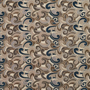 8537 Royal/Flutter by Charlotte Designer Fabric