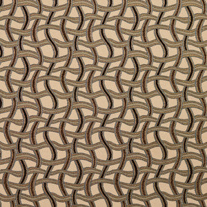8544 Nutmeg/Maze by Charlotte Designer Fabric
