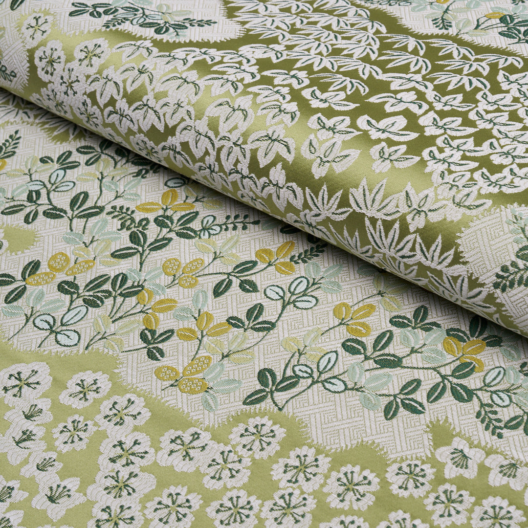 Lorene Leaf 85640 by Schumacher Designer Fabric