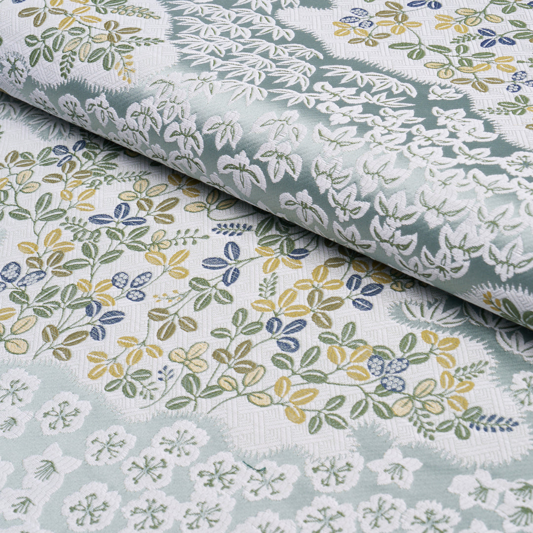 Lorene Sky 85642 by Schumacher Designer Fabric