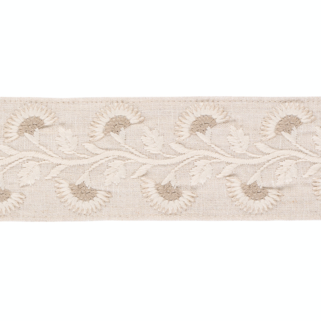 Lottie Tape Dove 85652 by Schumacher Designer Trim