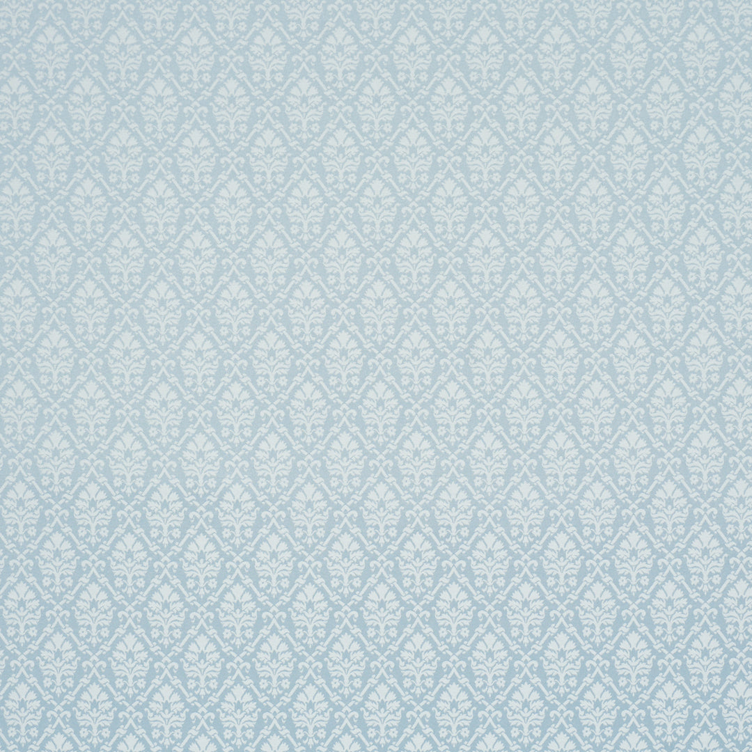 Grant Damask Robin'S Egg 85722 by Schumacher Designer Fabric