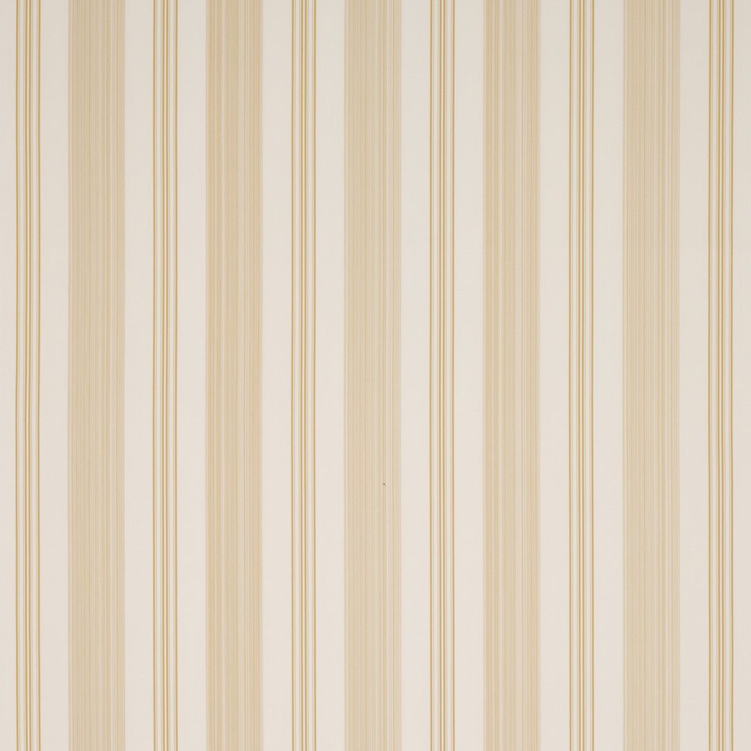 Jefferson Tented Stripe Yellow 85754 by Schumacher Designer Fabric