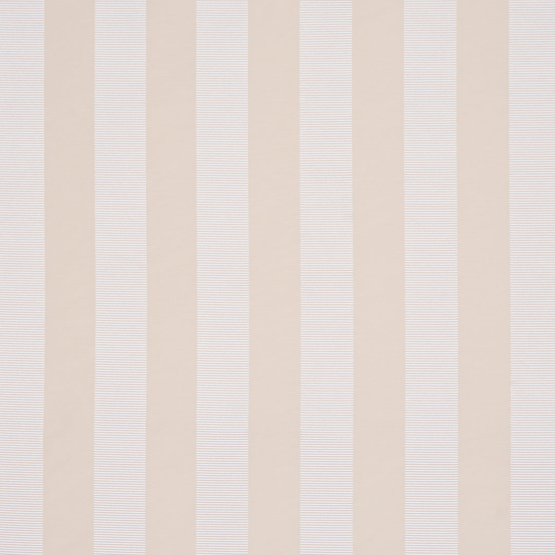 Madison Wide Stripe Ivory 85771 by Schumacher Designer Fabric