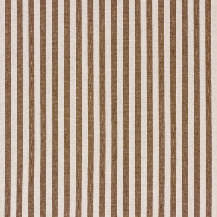 Hanson Indoor/Outdoor Stripe Narrow Brown 85811 Schumacher