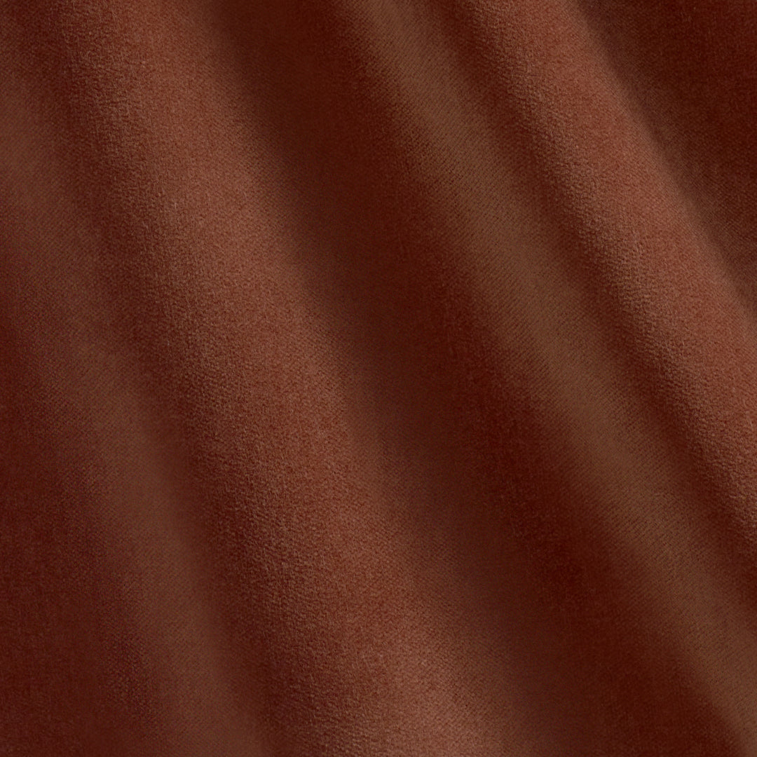 Rocky Performance Velvet Terracotta 86473 by Schumacher Designer Fabric