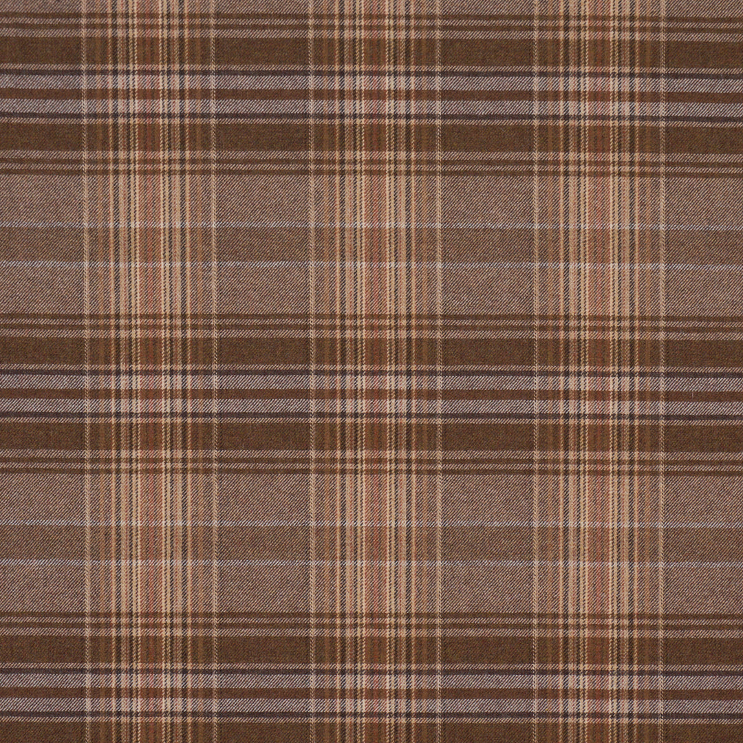 Campbell Plaid Terra 86580 by Schumacher Designer Fabric