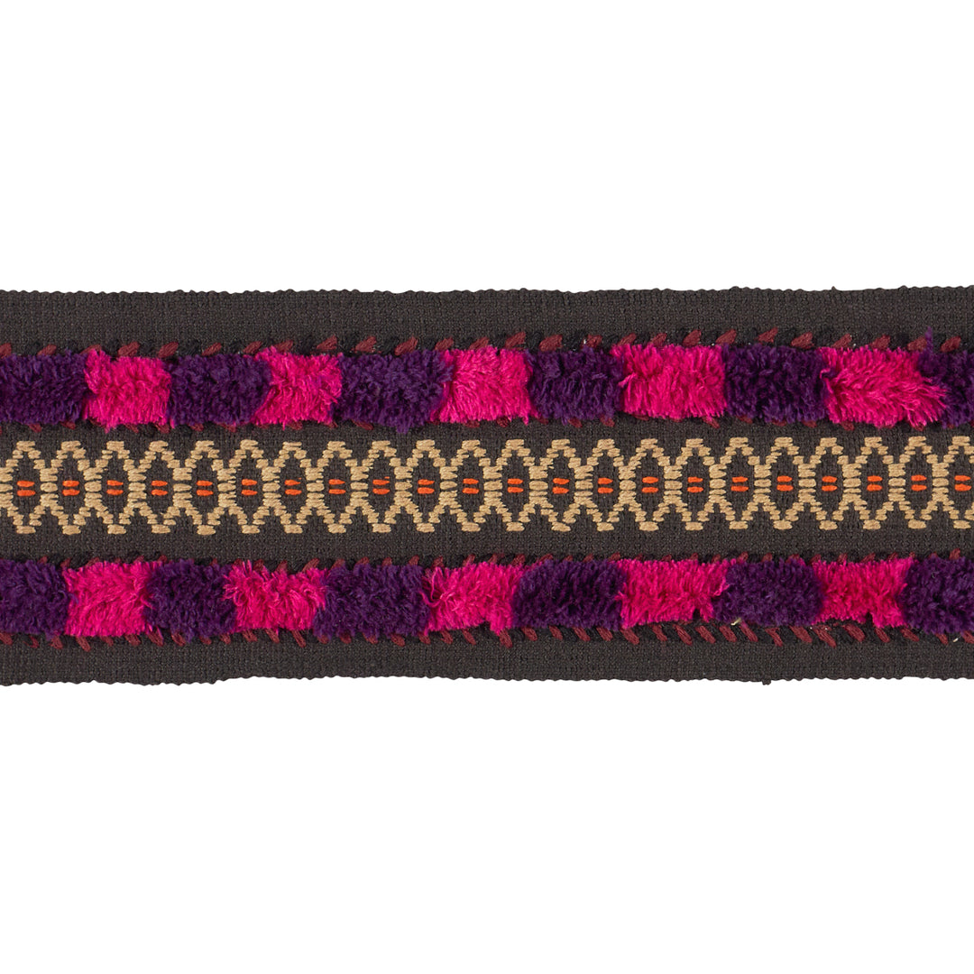 Biyan Tape Raspberry 86662 by Schumacher Designer Trim