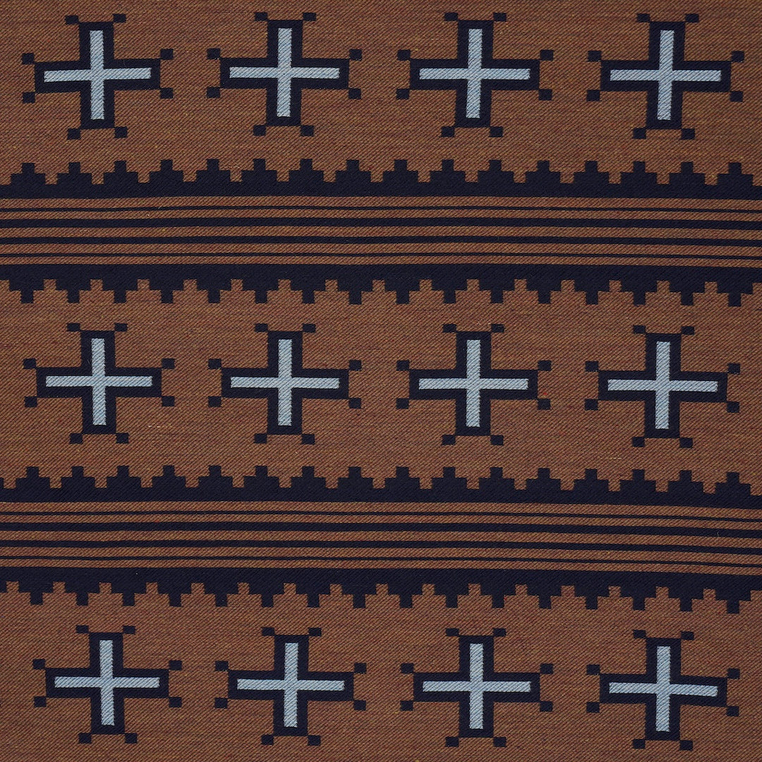 Born For Water Terracotta 87010 by Schumacher Designer Fabric