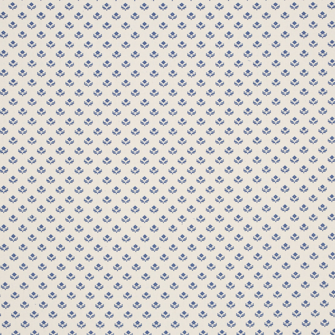 Robyn Indigo 87110 by Schumacher Designer Fabric