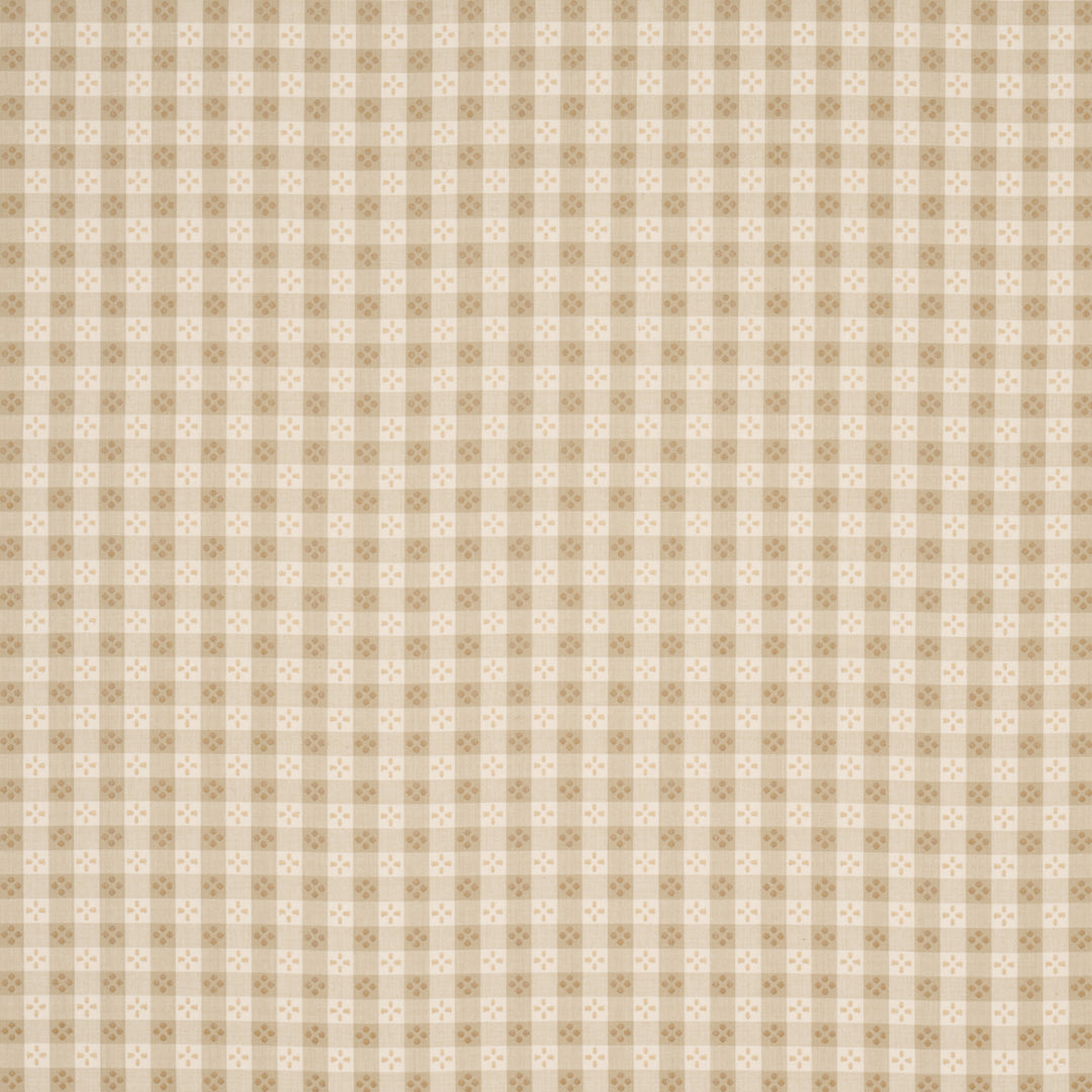 Kit Plaid Neutral 87130 by Schumacher Designer Fabric