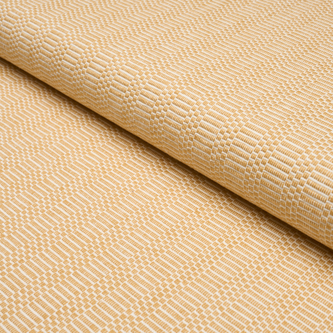 Collins Yellow 87153 by Schumacher Designer Fabric