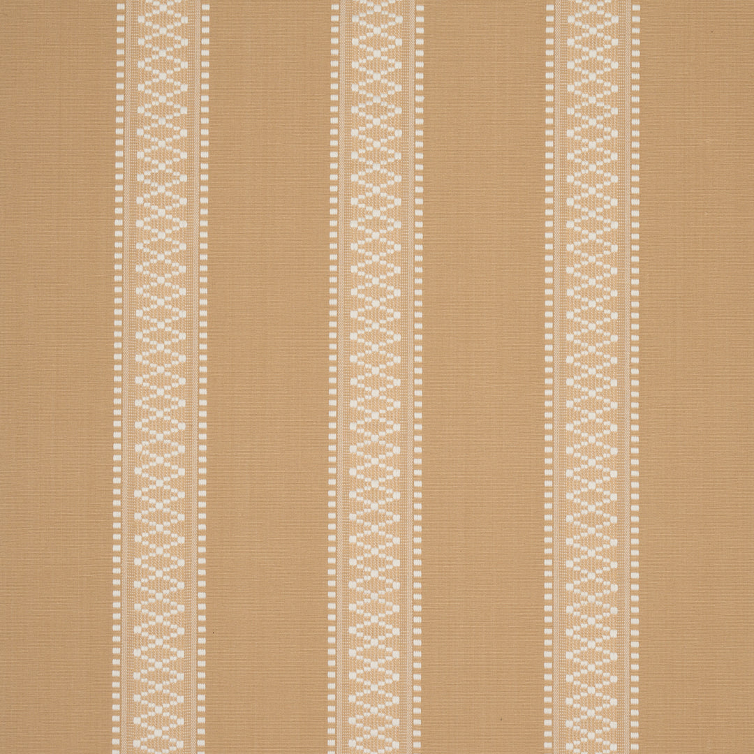 Shannon Stripe Ochre 87202 by Schumacher Designer Fabric
