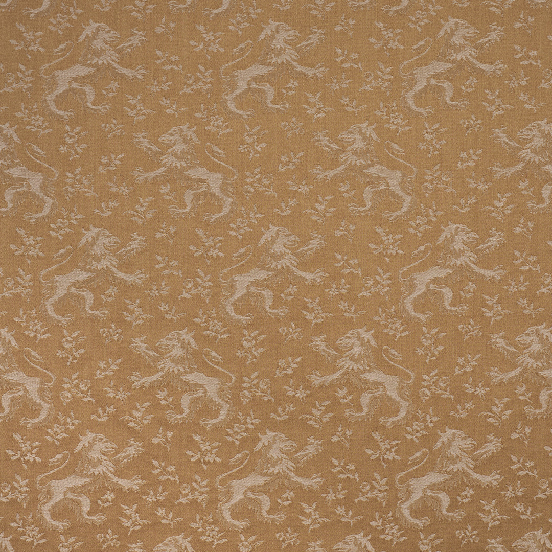 Ewan'S Beasts Wheat 87541 by Schumacher Designer Fabric