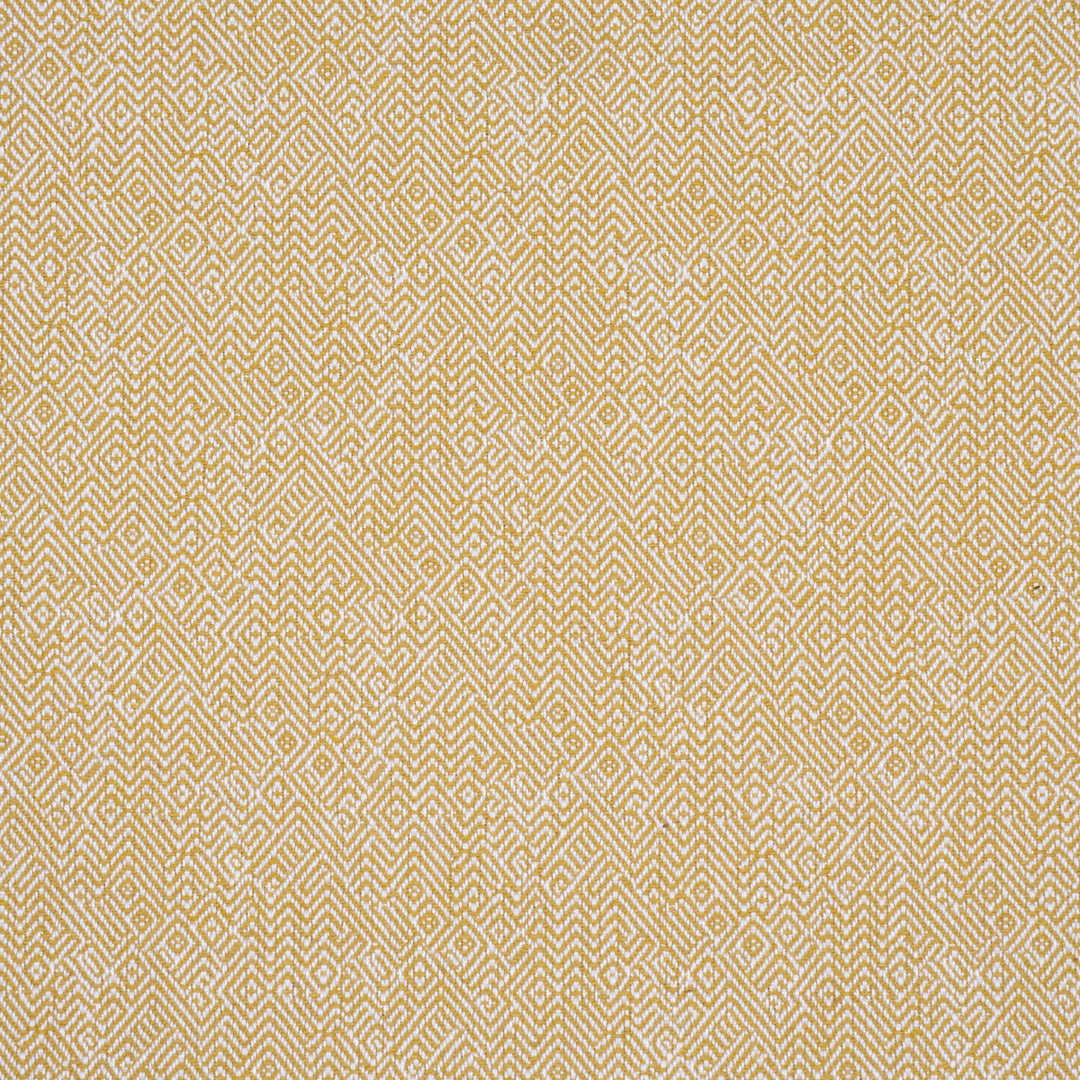 Leona Performance Yellow 87633 by Schumacher Designer Fabric