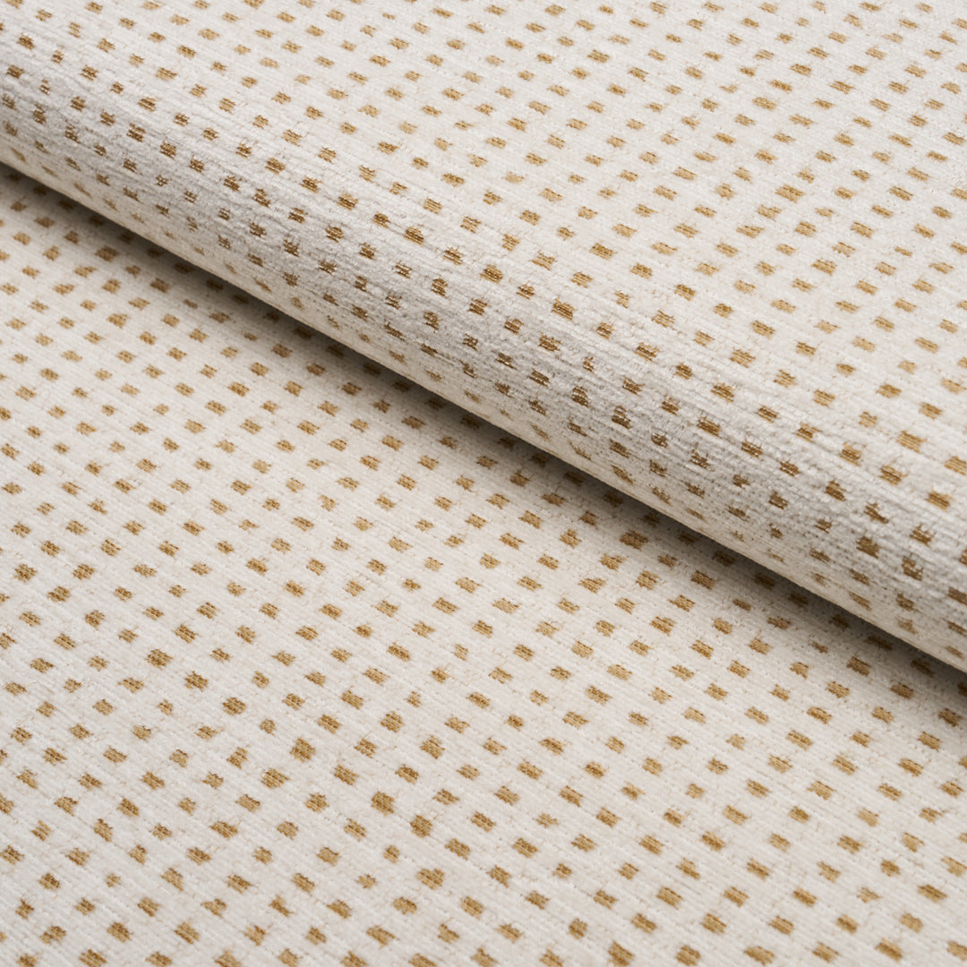 Jasper Performance Chenille Pearl 87650 by Schumacher Designer Fabric