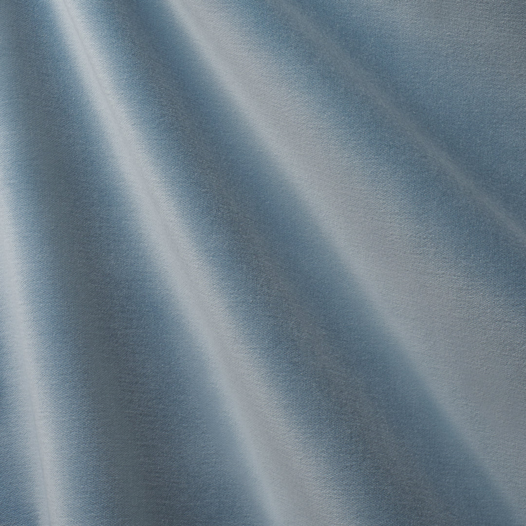Rocky Performance Velvet Slate 87710 by Schumacher Designer Fabric