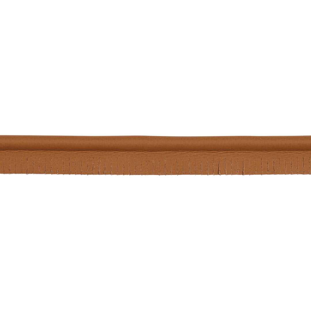 Burnham Medium Leather Piping Camel 87753 by Schumacher Designer Trim