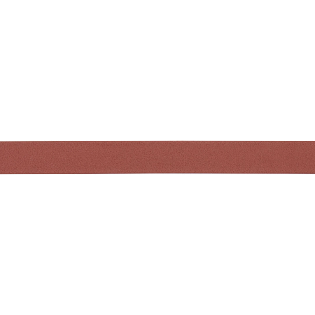Frazer Narrow Leather Trim Rust 87776 by Schumacher Designer Trim