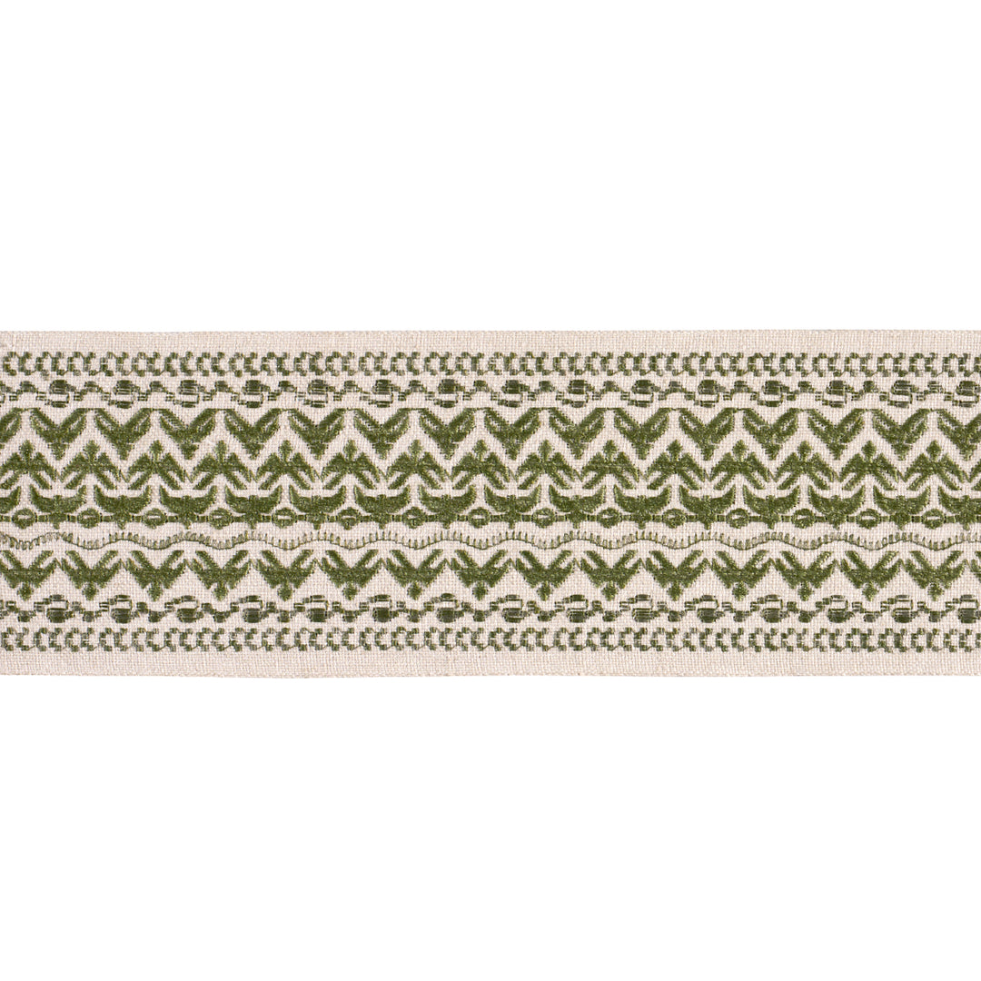 Fez Trim Moss 87831 by Schumacher Designer Trim