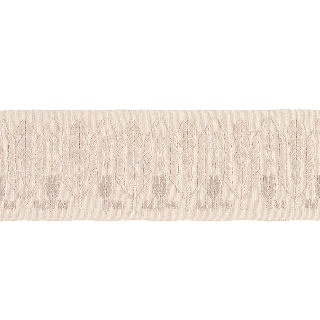 Sylvie Tape Ivory 87850 by Schumacher Designer Trim