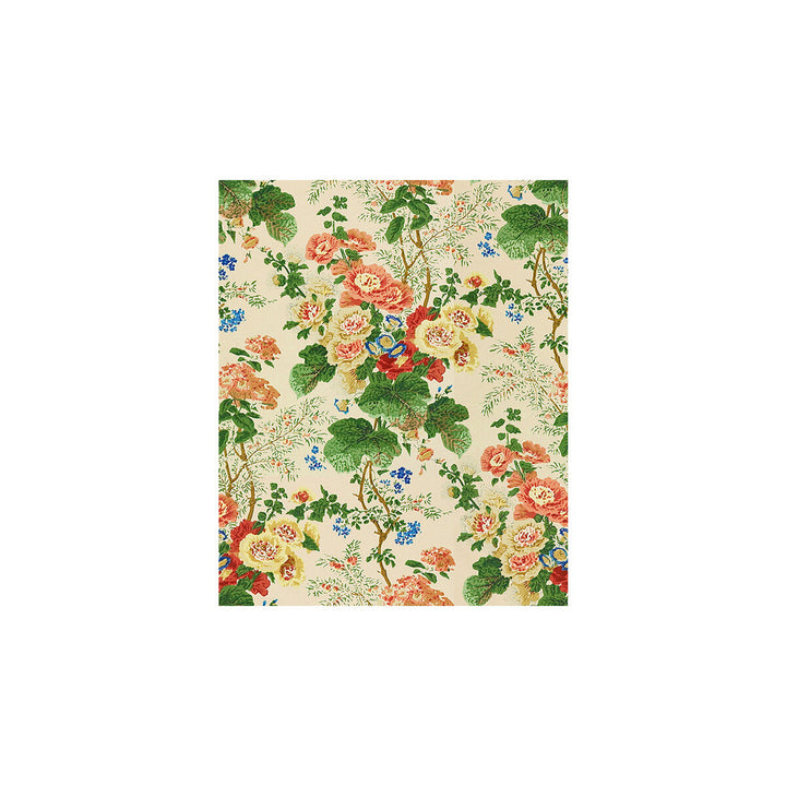 Althea Print Pop/S/B by Lee Jofa Designer Fabric COTTON - 100% Thailand LIGHT Horizontal: 26.5 and Vertical: 31.75 51 - Swanky Fabrics -