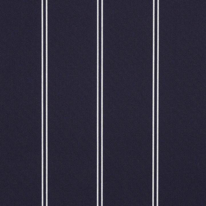 4987 Cooper Navy by Sunbrella Designer Fabric Sunbrella Awning Stripes 100% Sunbrella® Acrylic USA or Imported 10-Year Horizontal: and Vertical: 46 in. - Swanky Fabrics -