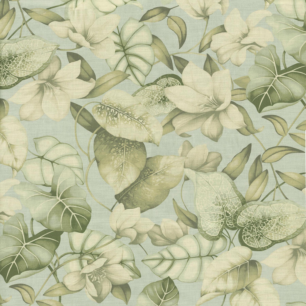 Windemere Garden Silver Lake 880202 by TOMMY BAHAMA Designer Fabric - 100% cotton Peru 25000 Horizontal: 27 and Vertical: 36 54  - Swanky Fabrics -