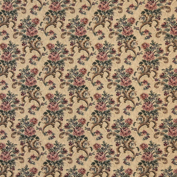 8859 Spice by Charlotte Designer Fabric Tapestry Treasures III & Ring Book Page #67 39% Polyester, 33% Olefin, 28% Cotton Asia Exceeds 100,000 Wyzenbeek Rubs (Heavy Duty) </p><p>Repeat: Horizontal: 6.5" x : 7.0" 54 Inches - Swanky Fabrics -