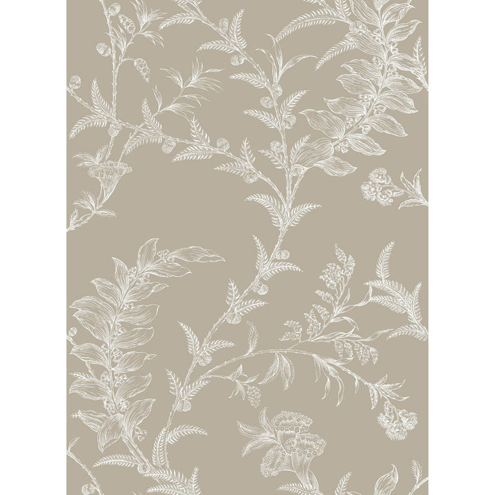 Ludlow Taupe by Cole & Son Designer Wallcovering - PAPER - 100% United Kingdom - Horizontal: - and Vertical: 28.5 21 - Swanky Fabrics -