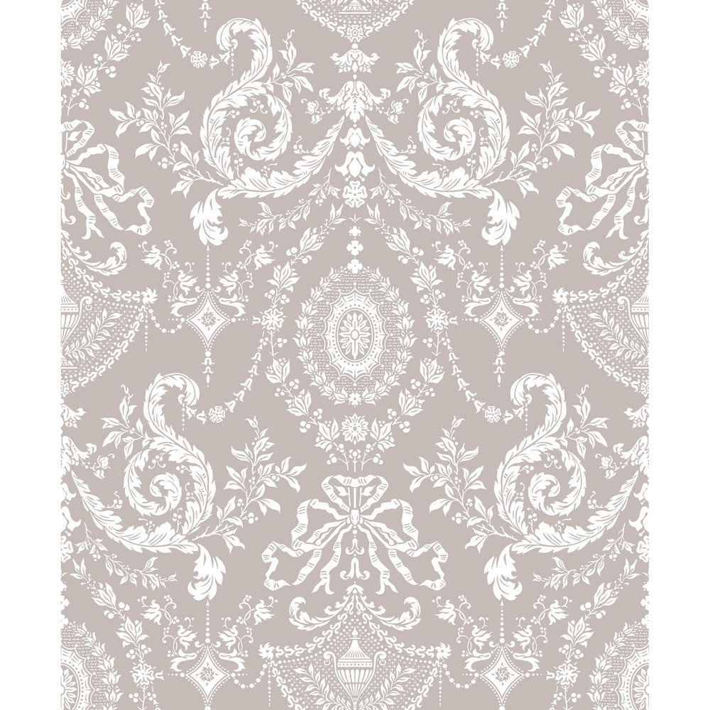 Woolverston Toast by Cole & Son Designer Wallcovering PAPER - 100% United Kingdom Horizontal: and Vertical: 25 21 - Swanky Fabrics -