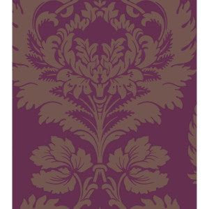 Hovingham Plum by Cole & Son Designer Wallcovering