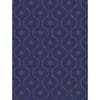 Clandon Navy by Cole & Son Designer Wallcovering