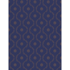 Clandon Navy by Cole & Son Designer Wallcovering