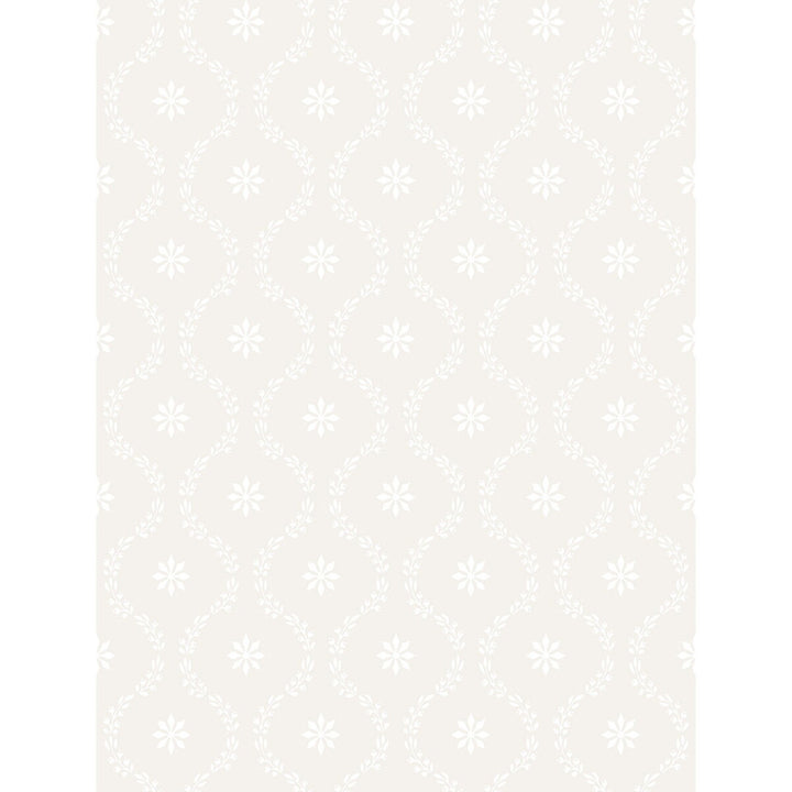 Clandon Snow by Cole & Son Designer Wallcovering - PAPER - 100% United Kingdom - Horizontal: - and Vertical: 5.5 21 - Swanky Fabrics -