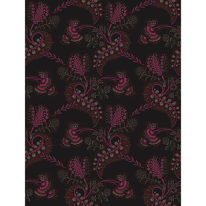 Hartford Noir by Cole & Son Designer Wallcovering PAPER - 100% United Kingdom Horizontal: and Vertical: 13.75 21 - Swanky Fabrics -