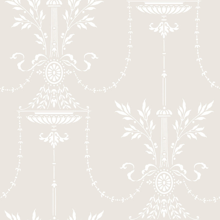 Dorset Dove by Cole & Son Designer Wallcovering PAPER - 100% United Kingdom Horizontal: and Vertical: 21 21 - Swanky Fabrics -