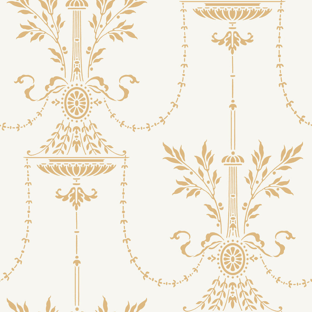Dorset Ecru by Cole & Son Designer Wallcovering - PAPER - 100% United Kingdom - Horizontal: - and Vertical: 21 21 - Swanky Fabrics -